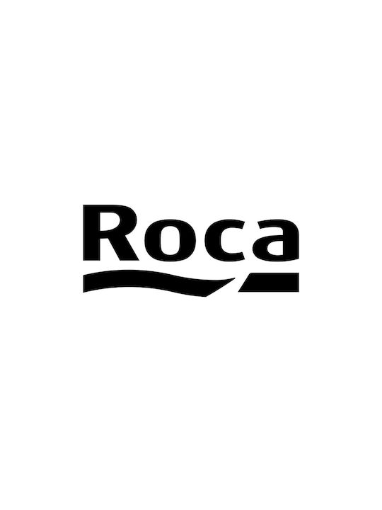 Roca Glass Cup Holder Wall Mounted White