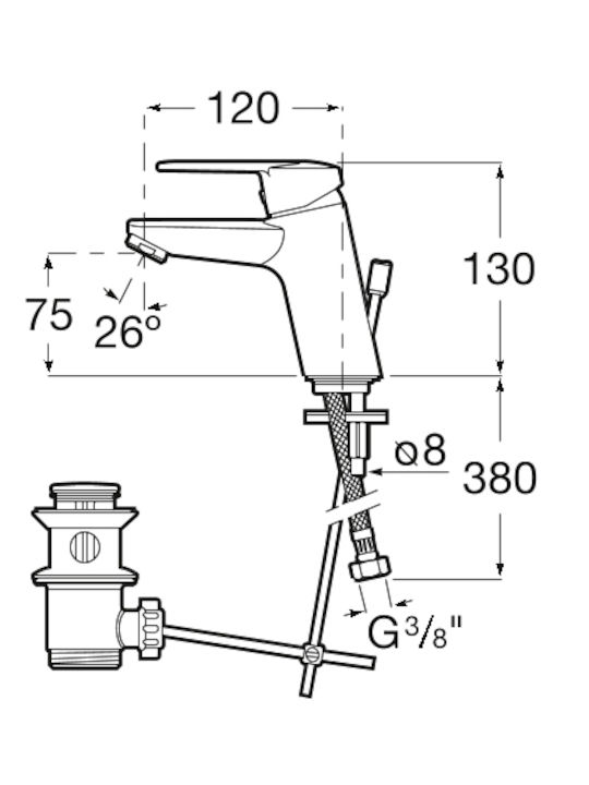 Roca Mixing Sink Faucet