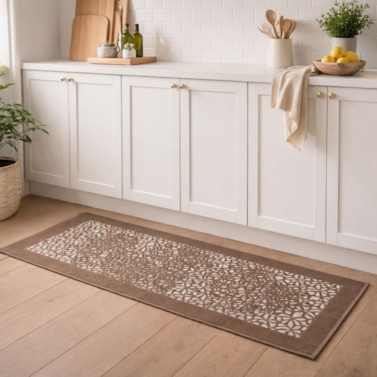 My Home Luxury Kitchen Mat Runner 50x120cm Beige
