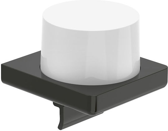 Roca Wall-mounted Dispenser Glass Black 160ml
