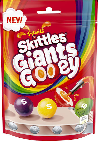 Skittles Καραμέλες Fruits 125gr