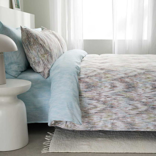 Vesta Home Памучна Завивка Еднолицева 170x240см Fiona 2 Светлосин