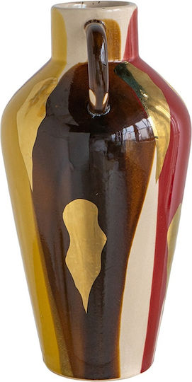 Artekko Ekko Декоративна Керамична Ваза Многоцветна 18.7x16.3x31.5 См