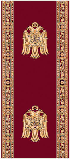Isexan Orthodoxia Църковен килим пътека Червено 130x100εκ. 40-1310-7000