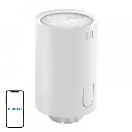 Meross Electronic Thermostatic Radiator Valve with Wi-Fi for Radiator Body 1pcs