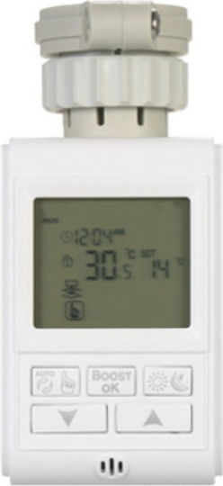 Hysen HY10 Electronic Thermostatic Radiator Valve with Wi-Fi for Radiator Body 1pcs