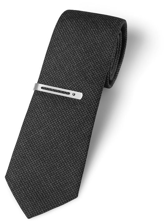 Swarovski Tie Clip Silver Swarovski Tie Clip Silver