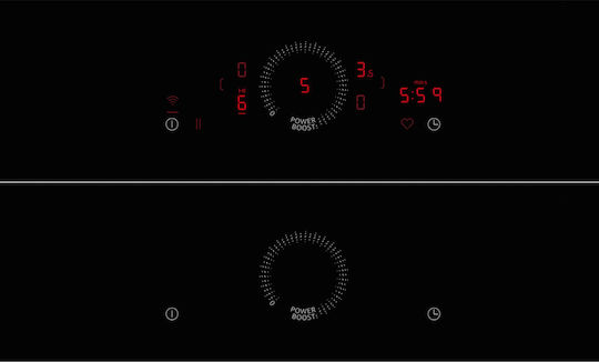 Neff N 70 Smart Induction Cooktop Autonomous with Hood & Child Lock Function 59.2x52.2εκ.