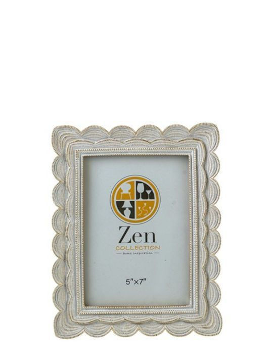 Zen Collection Κορνίζα Πλαστική με Χρυσό Πλαίσιο 15x20