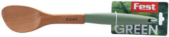 Fest Wooden Kitchen Spoon Green 36.5cm