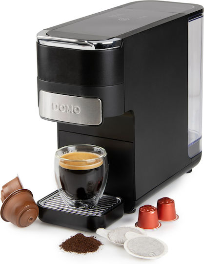 Domo Καφετιέρα για Κάψουλες Dolce Gusto Μαύρη