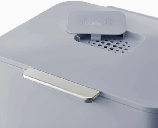 Joseph Joseph Coș de Reciclare Plastic Albastru 63lt 1buc