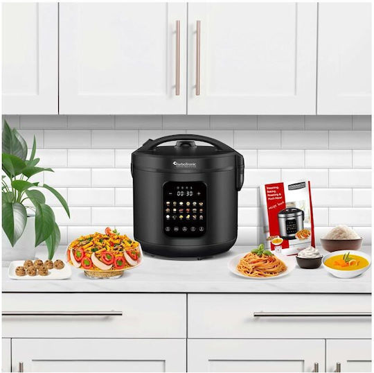 Turbotronic TT-DMC21 Πολυμάγειρας 860W με Χωρητικότητα 5lt Μαύρος