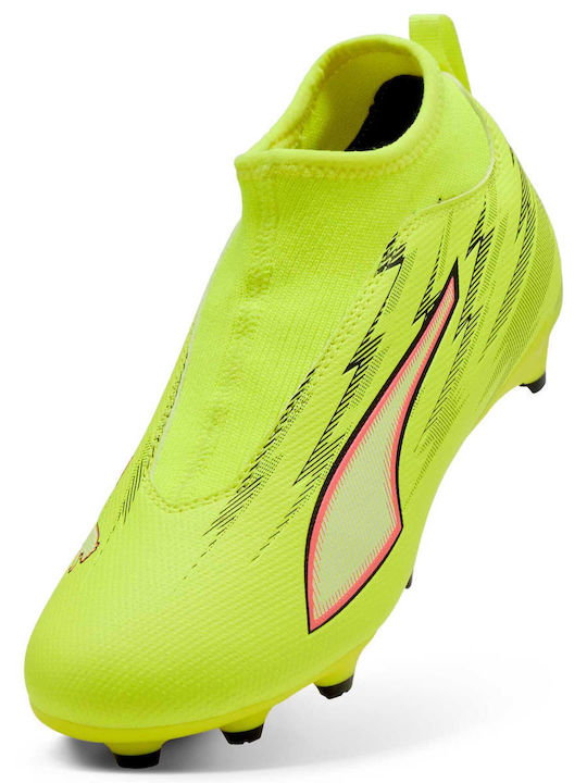 FG/AG Kids Soccer Cleats Molded Yellow