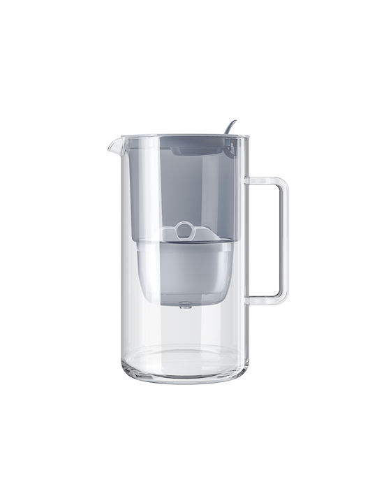 Aquaphor Glass Krug Glas Grey mit Filter 2500ml 1Stück