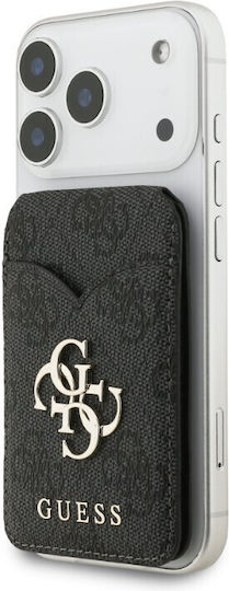 Guess MagSafe Kartenetui 4g Mirror in Schwarz Farbe