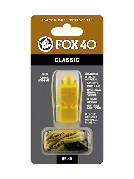 Fox40 Classic Safety Referees / Coaches Whistle Fox40 Classic Safety Referees / Coaches Whistle