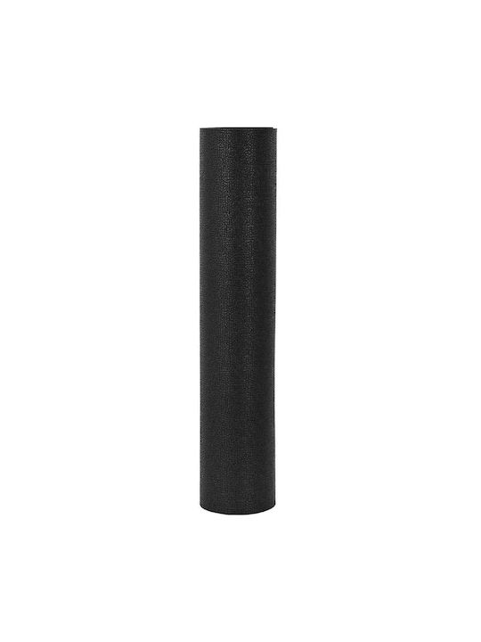 vidaXL Black Gym Towel 120x60cm