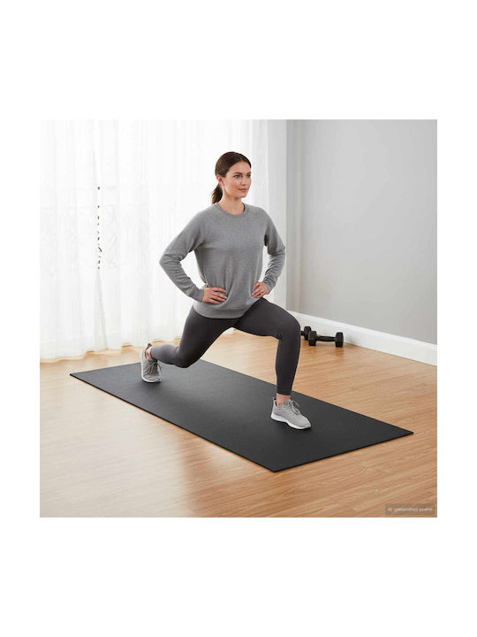 vidaXL Black Gym Towel 120x60cm