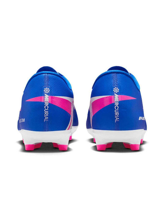 Nike Mercurial Football Shoes with Cleats FG/MG Blue