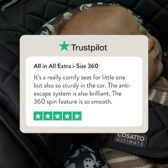 Cosatto All In All Extra Детско Столче за Кола i-Размер с Isofix Meadow 9-36 кг
