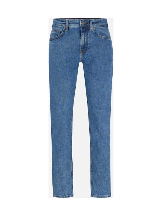 Men's Jeans Pants with Slim Fit Blue