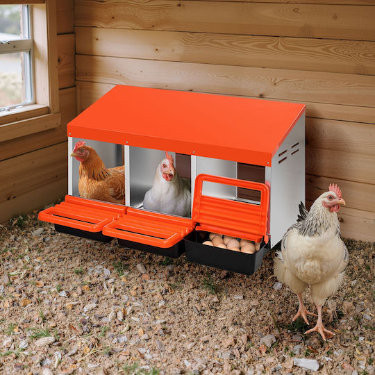 Vevor Metallic Livestock Habitat for Birds 79.6x52.5x47.5cm