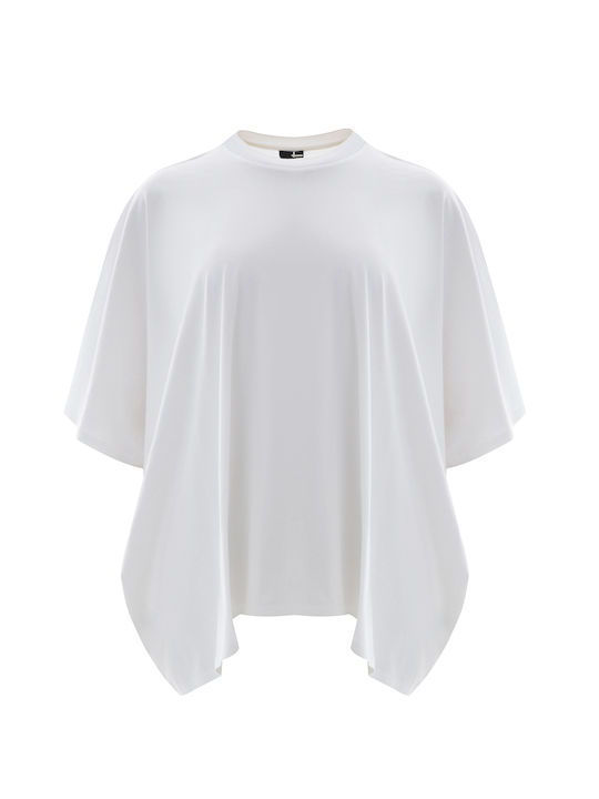 Γυναικείο Oversized T-shirt Λευκό