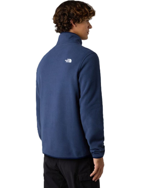 Glacier 1/4 Long Sleeve Blouse Navy Blue