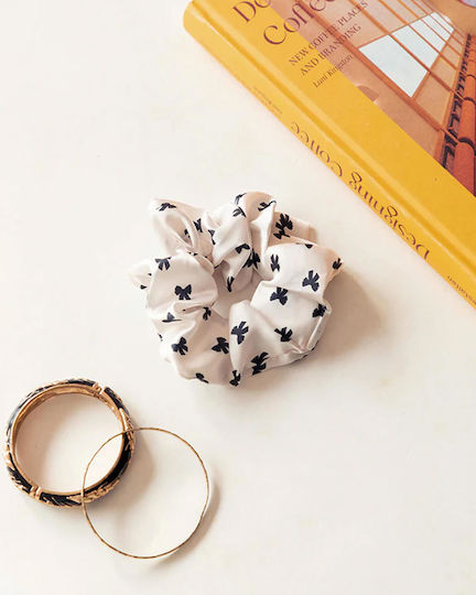 Atws Black Bow Scrunchies Duo Black 3701344215033