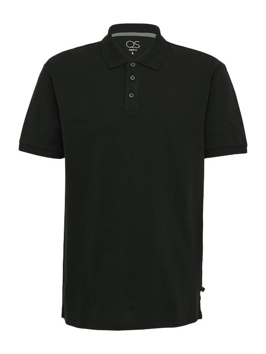 Polo Short Sleeve Blouse Black