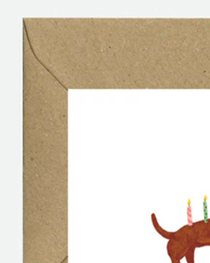 Atws Dachshunds Extra Birthday Greeting Card White 3701344215323