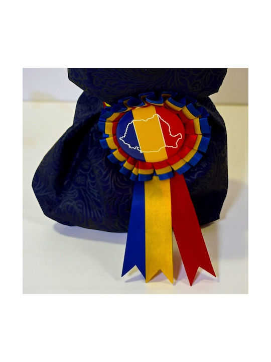 Buchet Tricolor Trandafiri Săpun Insignia Românească Cadou Elegant Simbolic