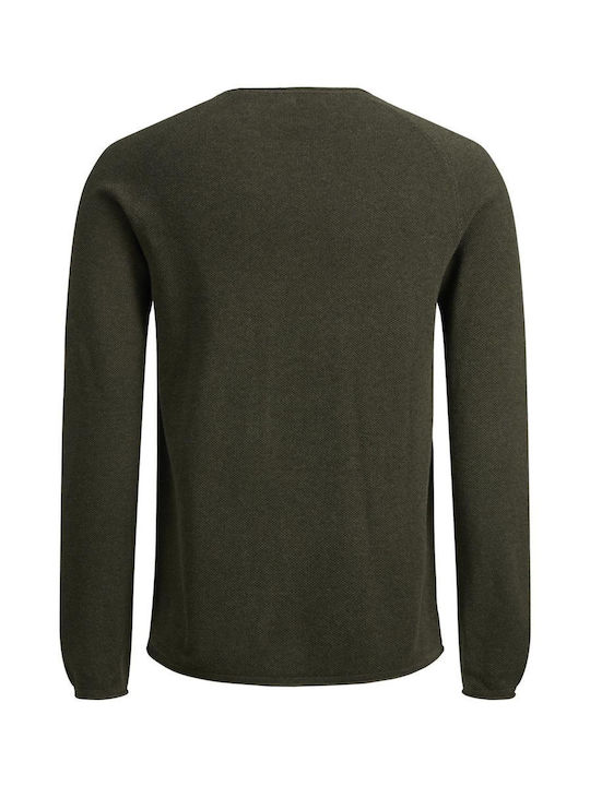 Long Sleeve Sweater Olive Green
