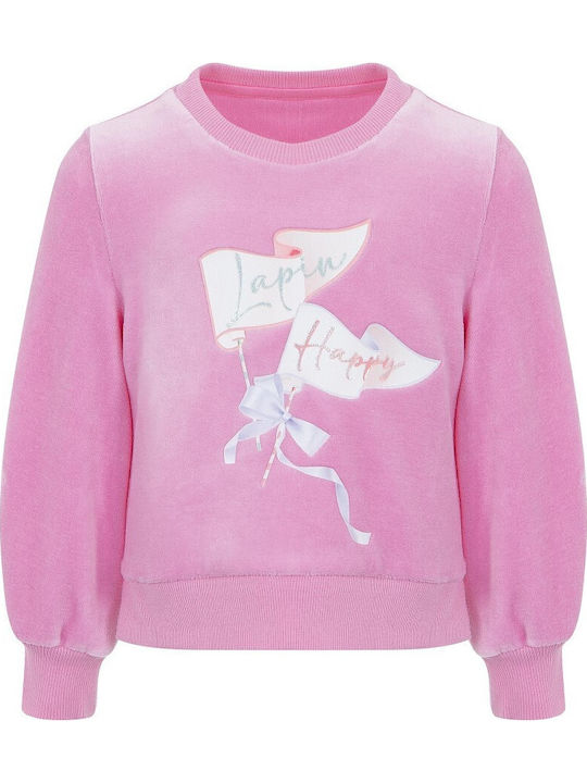 Kinder-Set mit Hose Winter 2Stück Rosa
