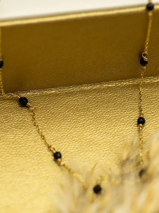 Halskette Rosenkranz aus Gold 9 K