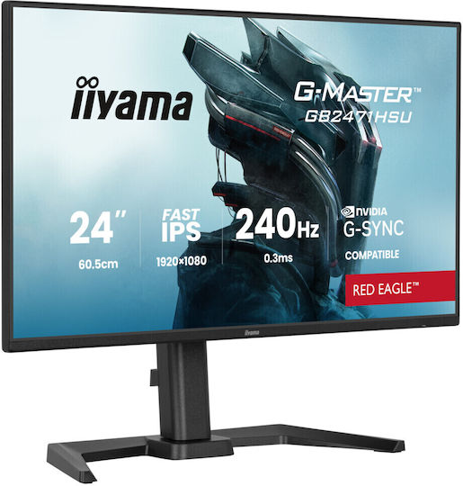 Iiyama G-MASTER GB2471HSU-B1 IPS HDR Gaming Monitor 23.8" FHD 1920x1080 240Hz