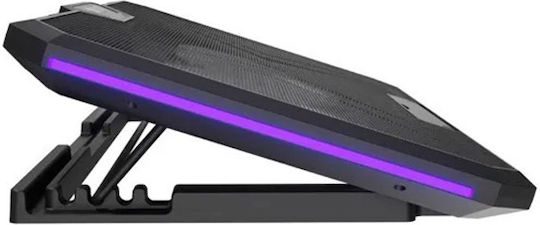 Fury Gunbai G3 Cooling Pad for Laptop up to 17.3" with 2 Fans and Lighting