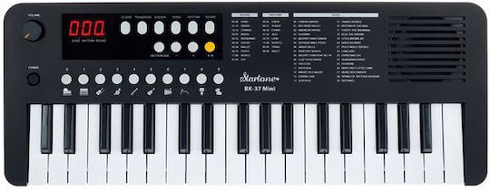 Startone Αρμόνιο BK-37 Mini με 37 Πλήκτρα Τυπικής Αφής Μαύρο