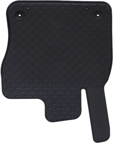 vidaXL Set of Front and Rear Mats 4pcs for Audi Q2 2017 Black