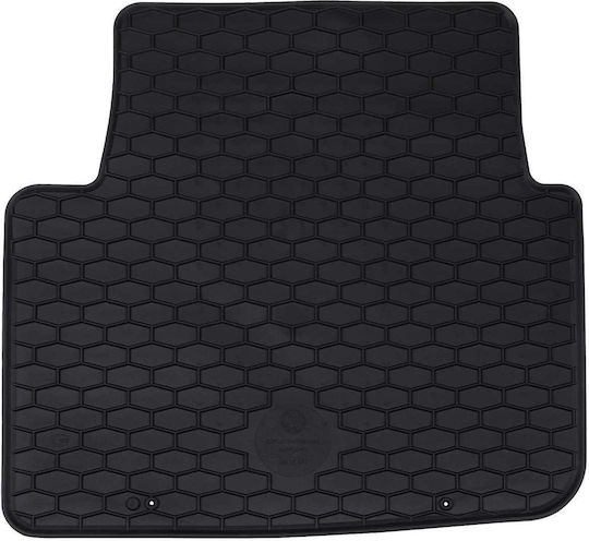 vidaXL Σετ Μπροστινά και Πίσω Πατάκια 4τμχ για Skoda Kamiq / Scala 2019 Μαύρα