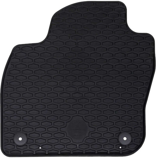 vidaXL Set of Front and Rear Mats 4pcs for Volkswagen T-Cross 2019 Black