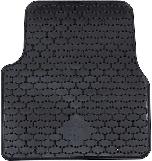 vidaXL Σετ Μπροστινά και Πίσω Πατάκια 4τμχ για Citroen C4 2008 2019 Μαύρα