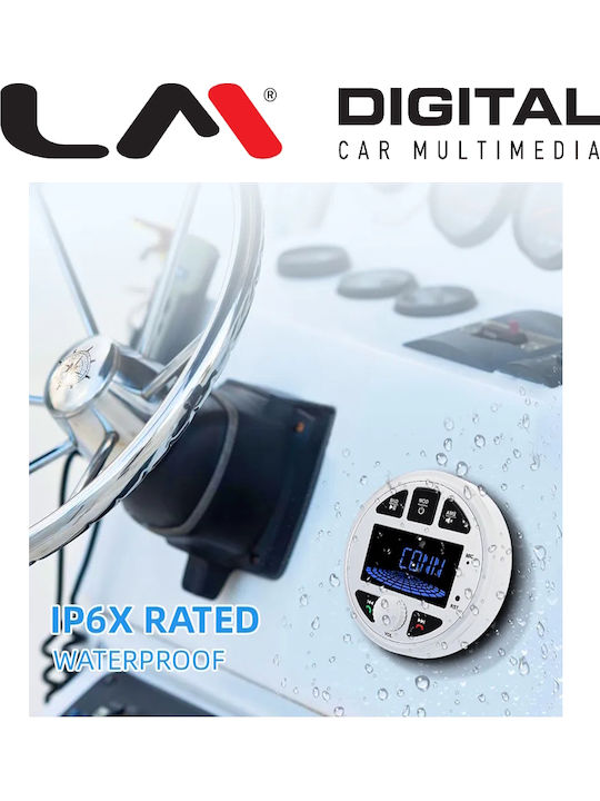 LM Digital Ηχοσύστημα Αυτοκινήτου (Bluetooth/USB/WiFi/GPS) με Οθόνη Αφής 7"