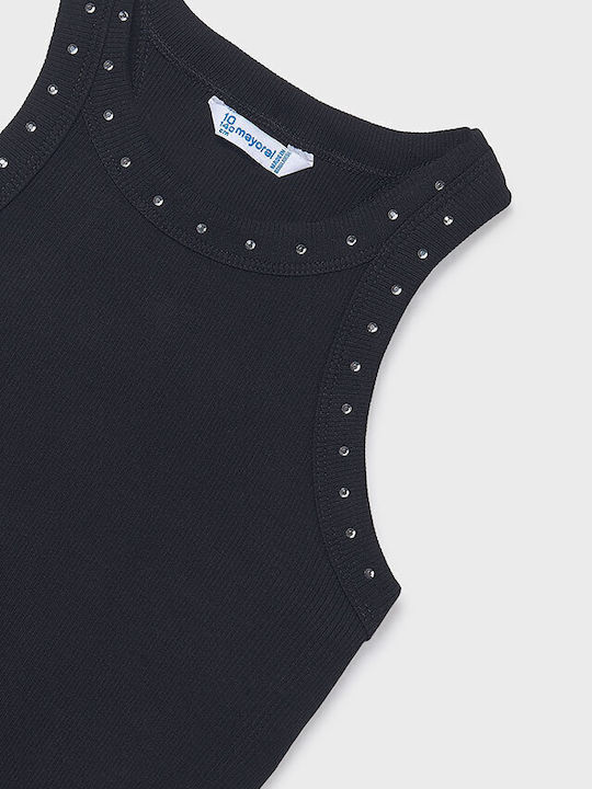 Kids Top Sleeveless Black