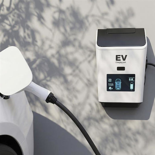 Energenie Charging Cable Type 2 32a 3-phase 22 Kw 8m Ev-t2mf-22kw-8m