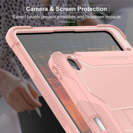Husă Tabletă iPad Air 13 2024 Air 13 2025 Skyddar Innovation Antișoc Rezistentă la Zgârieturi Robustă Tabshell Negru Set Autocolant