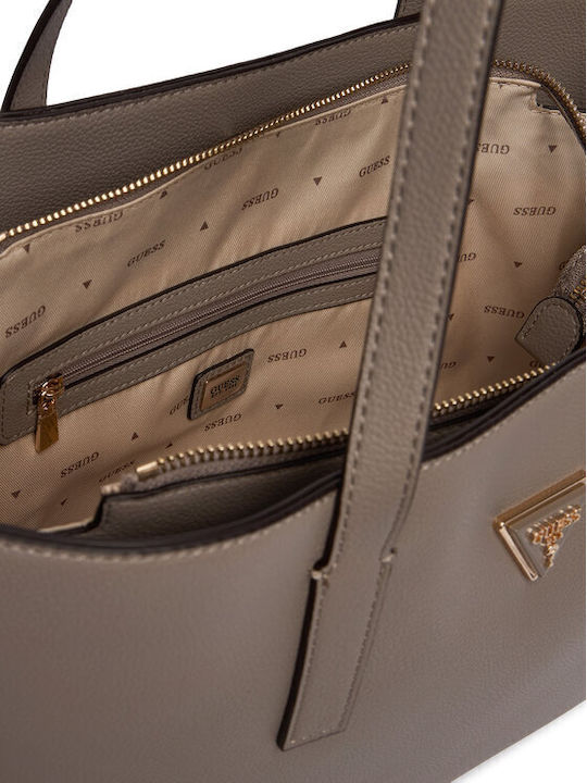 Meridian Ii Damentasche Shopper Schultertasche Taupe