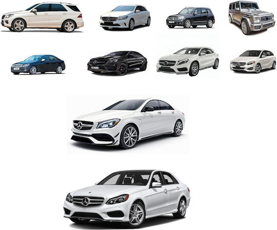 Комплект Ляви Бутони Централно Заключване Подходящ За Mercedes-Benz W176 W246 W204 W212 X204 W166 W292 W463 W156 W117
