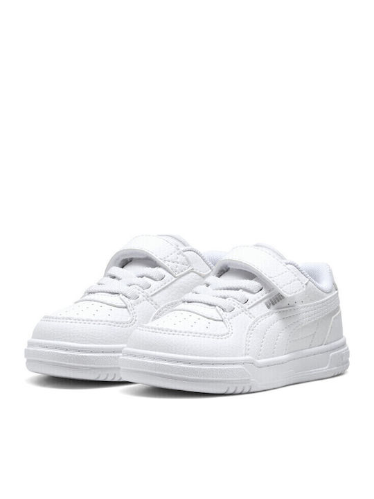 Ac Inf Kinder Sneaker Anatomisch mit Bügel- und Schleifenverschluss Weiße